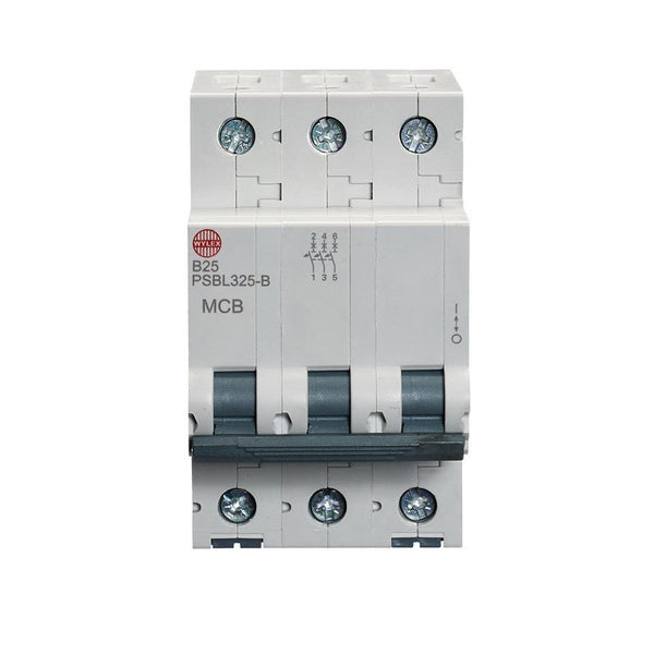 Wylex PSBL325-B 25A, B-Type Triple Pole MCB - Wylex - Falcon Electrical UK