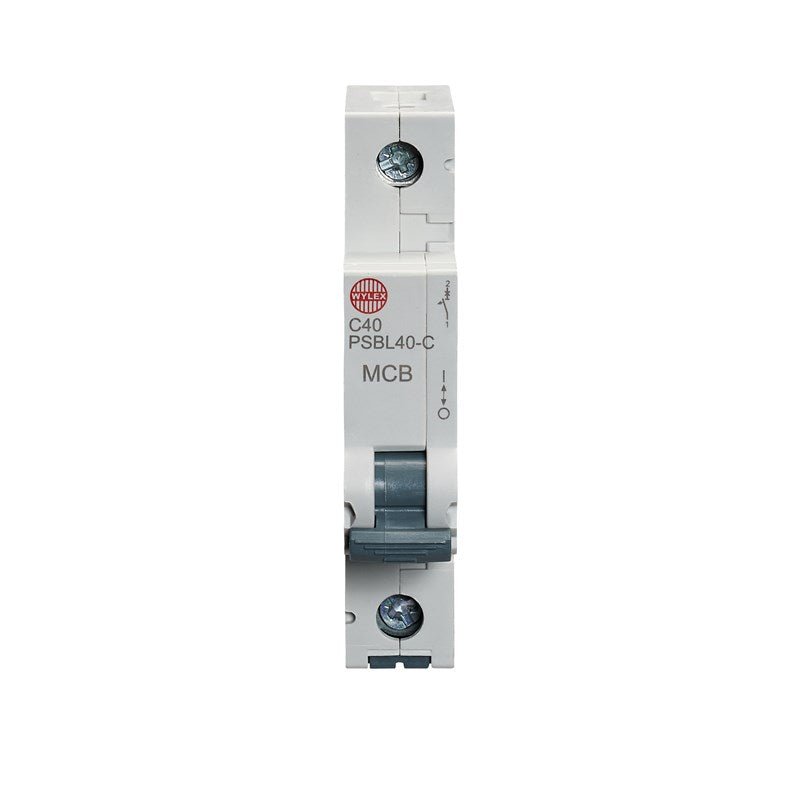 Wylex PSBL40-C 40A, C-Type Single Pole MCB - Wylex - Falcon Electrical UK