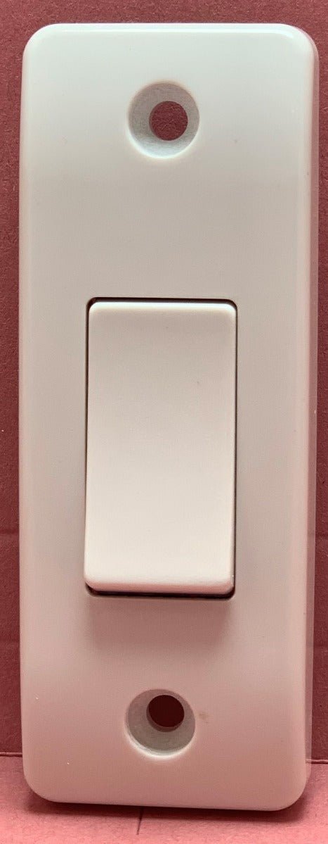 Quadrant QC3400 1-Gang Architrave Switch - Quadrant - Falcon Electrical UK