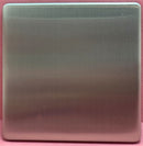 Quadrant Screwless Single Blank Plate in Chrome - QSS4011SC-B - Quadrant - Falcon Electrical UK