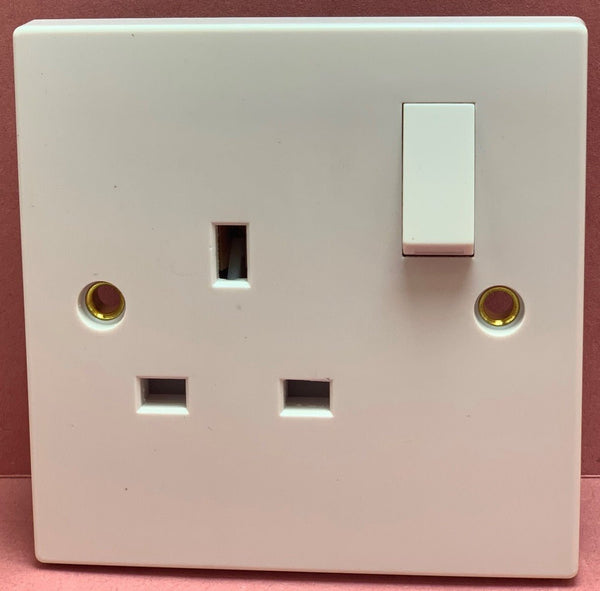 Quadrant XL Single Switched Socket DP 13A - QXL409 - Quadrant - Falcon Electrical UK