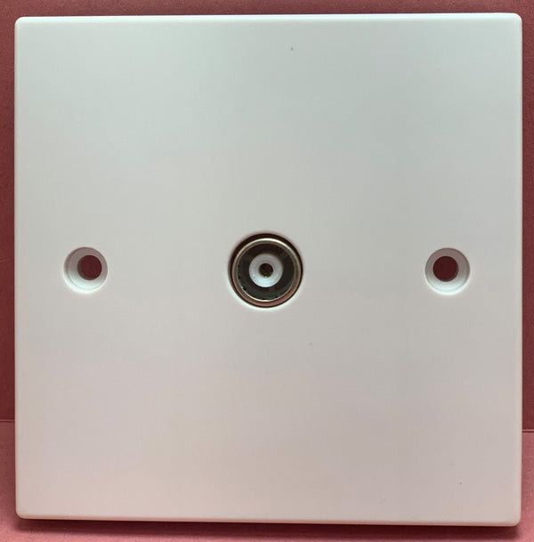 Quadrant XL Single Coax Outlet - QXL432 - Quadrant - Falcon Electrical UK