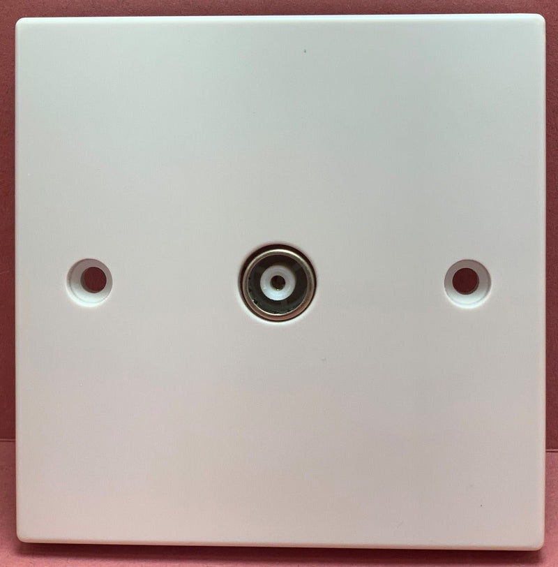 Quadrant XL Single Coax Outlet - QXL432 - Quadrant - Falcon Electrical UK