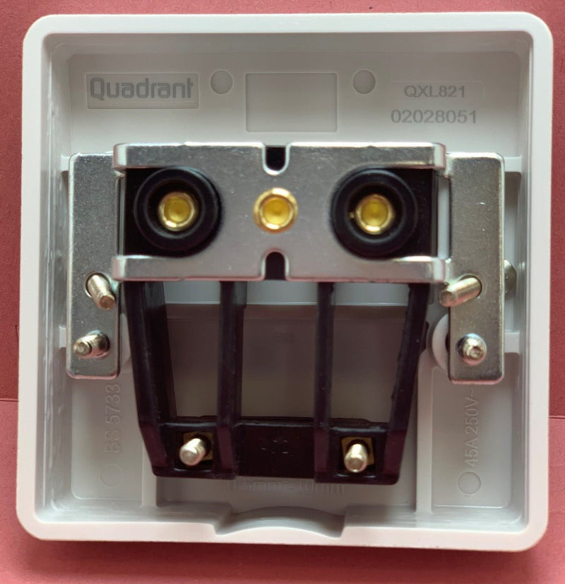 Quadrant XL 45A Connection Plate - QXL821 - Quadrant - Falcon Electrical UK