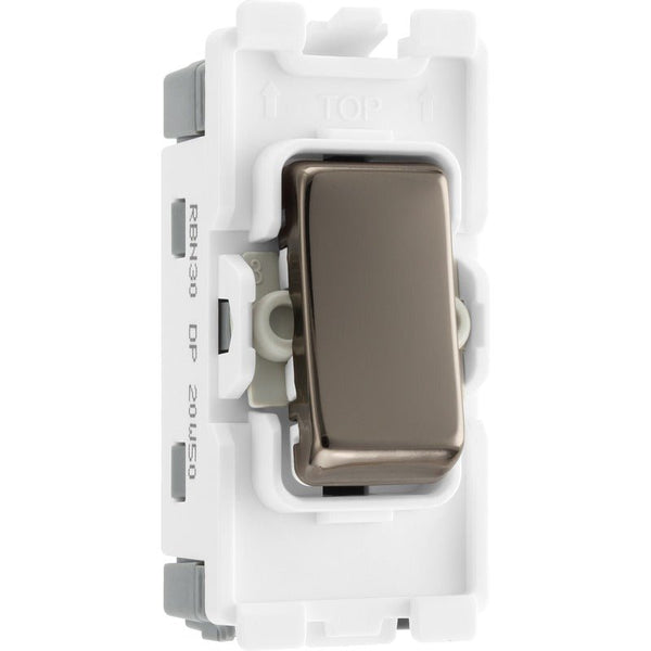 BG Nexus Interruttori Di Metallo & Sockets-NICHEL NERO - Foto 11