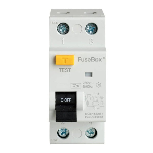 Fusebox RTA400302 40A 30mA Type A RCD - Fusebox - Falcon Electrical UK
