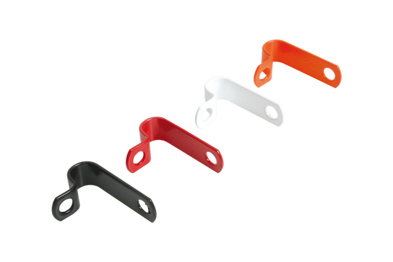 RCHL32 Fire-proof Cable "P-Clip", Red, White & Black (Box of 50) (RCHJ34) - Mixed Supply - Falcon Electrical UK