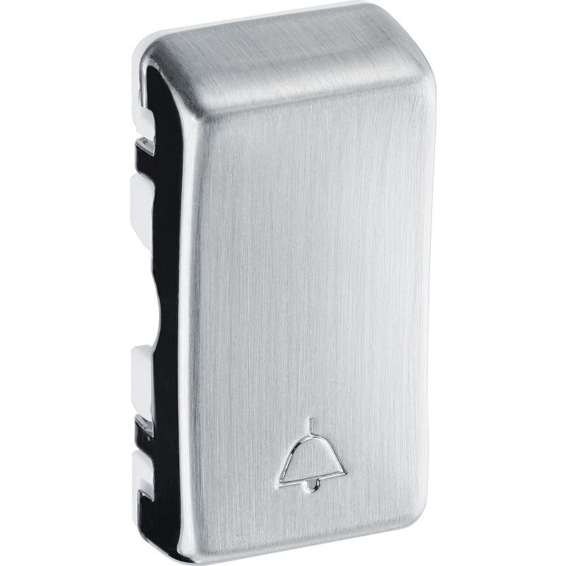 BG RRBELLBS Nexus Brushed Steel Grid Switch Cover Bell - BG - Falcon Electrical UK