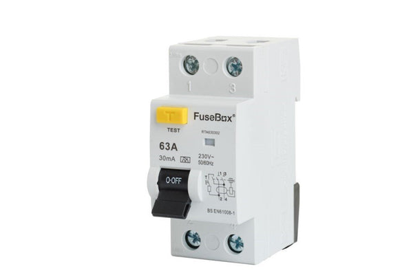 Fusebox RTA630302 63A 30mA Type A RCD - Fusebox - Falcon Electrical UK