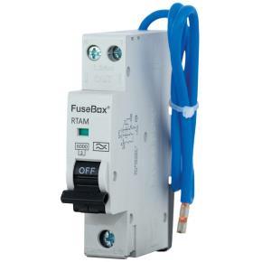 Fusebox RTAMB40 40A Mini-RCBO 6kA 2 pole (B Curve) Type A - Fusebox - Falcon Electrical UK