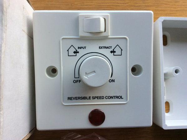 Manrose 1349 - Reversible Speed Controller (For XF-WF230-300 Series) - Manrose - Falcon Electrical UK