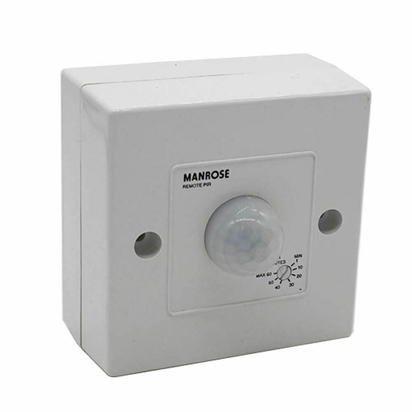 Manrose 1362 - PIR Electrical Fan Controller with Adjustable Timer - Manrose - Falcon Electrical UK