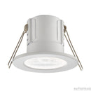 Saxby 74708 ShieldECO 800 IP65 8.5W Cool White, Matt white plate - Saxby - Falcon Electrical UK