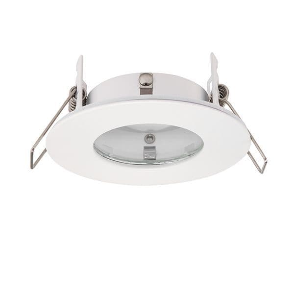 Saxby 79978 Speculo round IP65 50W, Matt White Finish - Saxby - Falcon Electrical UK