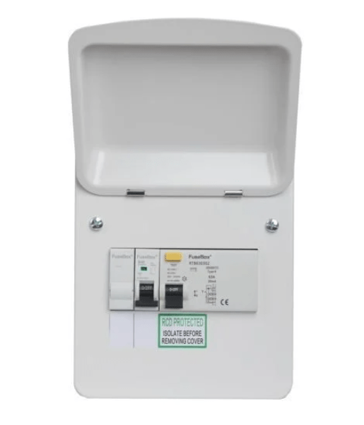 Fusebox EV32B 32A Type B (RCD) EV Charger Distribution Boards - Fusebox - Falcon Electrical UK