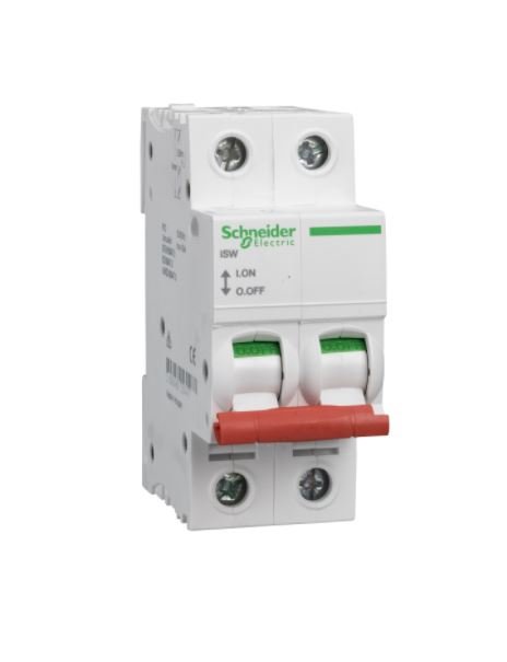 Schneider Electric SE125SW2 125A Switch Disconnector for LoadCentre KQ Distribution Board - Schneider Electric - Falcon Electrical UK