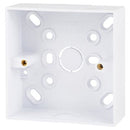 Univolt SFB1-LSF Single 32mmDeep Surface Box - Square Edges - Univolt - Falcon Electrical UK