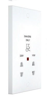 Quadrant XL Shaver Socket - QXL458 - Quadrant - Falcon Electrical UK