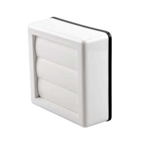 Manrose 100mm (4") Fan Window Kit with Gravity Grille Shutters - Manrose - Falcon Electrical UK