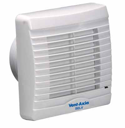 Vent-Axia VA100SVXHT12 Safety Extra Low Voltage Fan (Shutter-Humidistat)