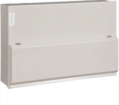 Hager VML910CURKPP 10-Way Pre-Populated High Integrity Cons. Unit - Hager - Falcon Electrical UK