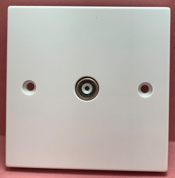 Quadrant XL Single Coax Outlet Isolated - VTV1I - Quadrant - Falcon Electrical UK