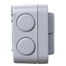 BG WP42 Nexus Storm Weatherproof 2-Gang, 2-Way Switch - BG - Falcon Electrical UK