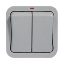 BG WP42 Nexus Storm Weatherproof 2-Gang, 2-Way Switch - BG - Falcon Electrical UK