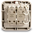 BG WP42 Nexus Storm Weatherproof 2-Gang, 2-Way Switch - BG - Falcon Electrical UK
