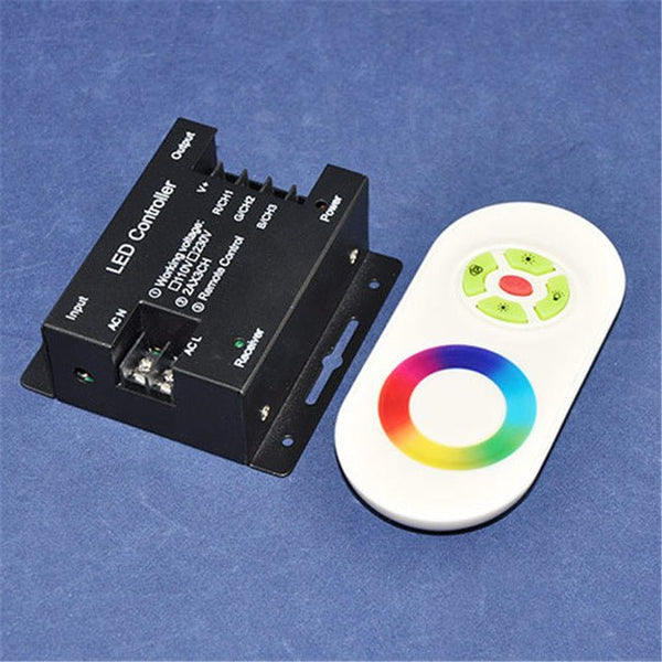 RF RGB Controller for High Voltage 240V LED Strip Light (WU-MC-HVRGB510) - Vistalux - Falcon Electrical UK
