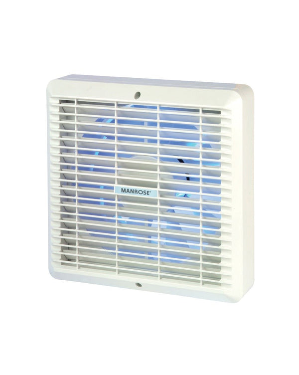 Manrose XFS230MP - 230mm commercial fan - pullcord operated shutters - Manrose - Falcon Electrical UK