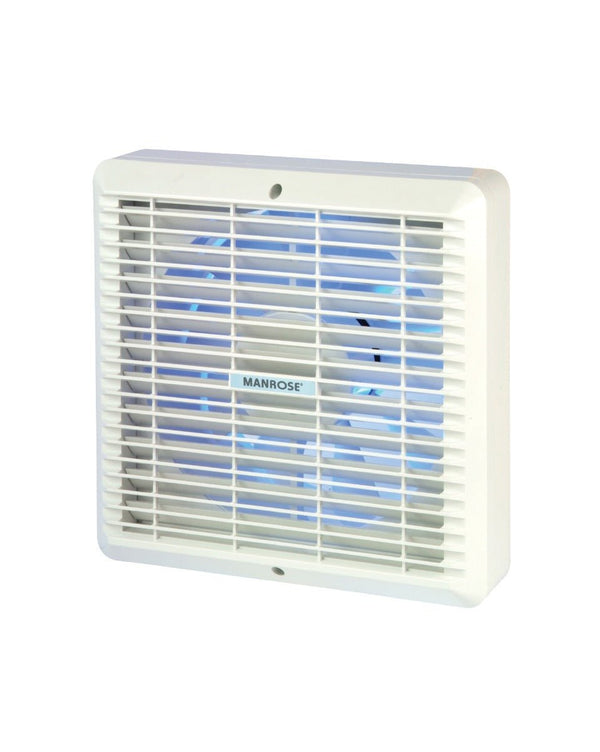 Manrose XFS230A - 230mm commercial fan - automatic shutter - Manrose - Falcon Electrical UK