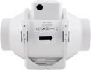 Xpelair XIMX100T 100mm Inline Mixed flow Duct Fan (Timer Model) - Xpelair - Falcon Electrical UK