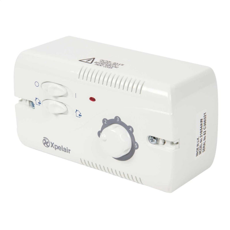 Xpelair EC6H - Reversible Group Fan Controller (21854AW) - Xpelair - Falcon Electrical UK