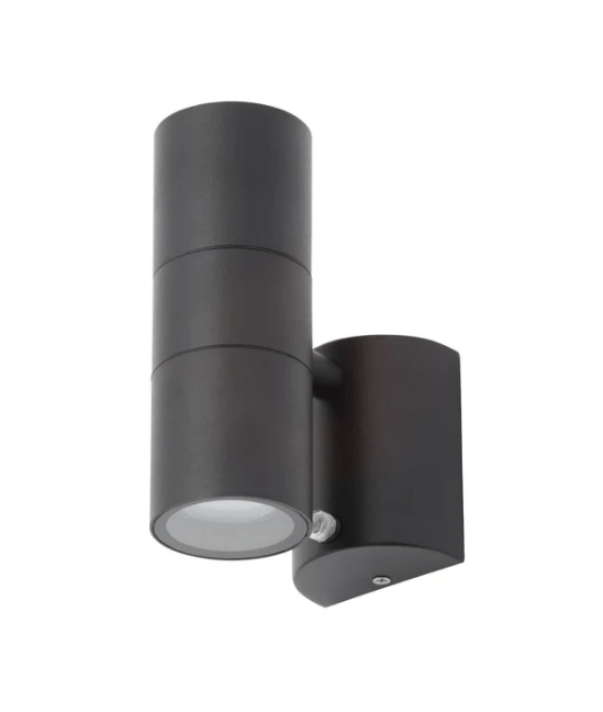 Forum Lighting ZN-34022-BLK Leto Up & Down -w Photocell Blk - Forum Lighting - Falcon Electrical UK